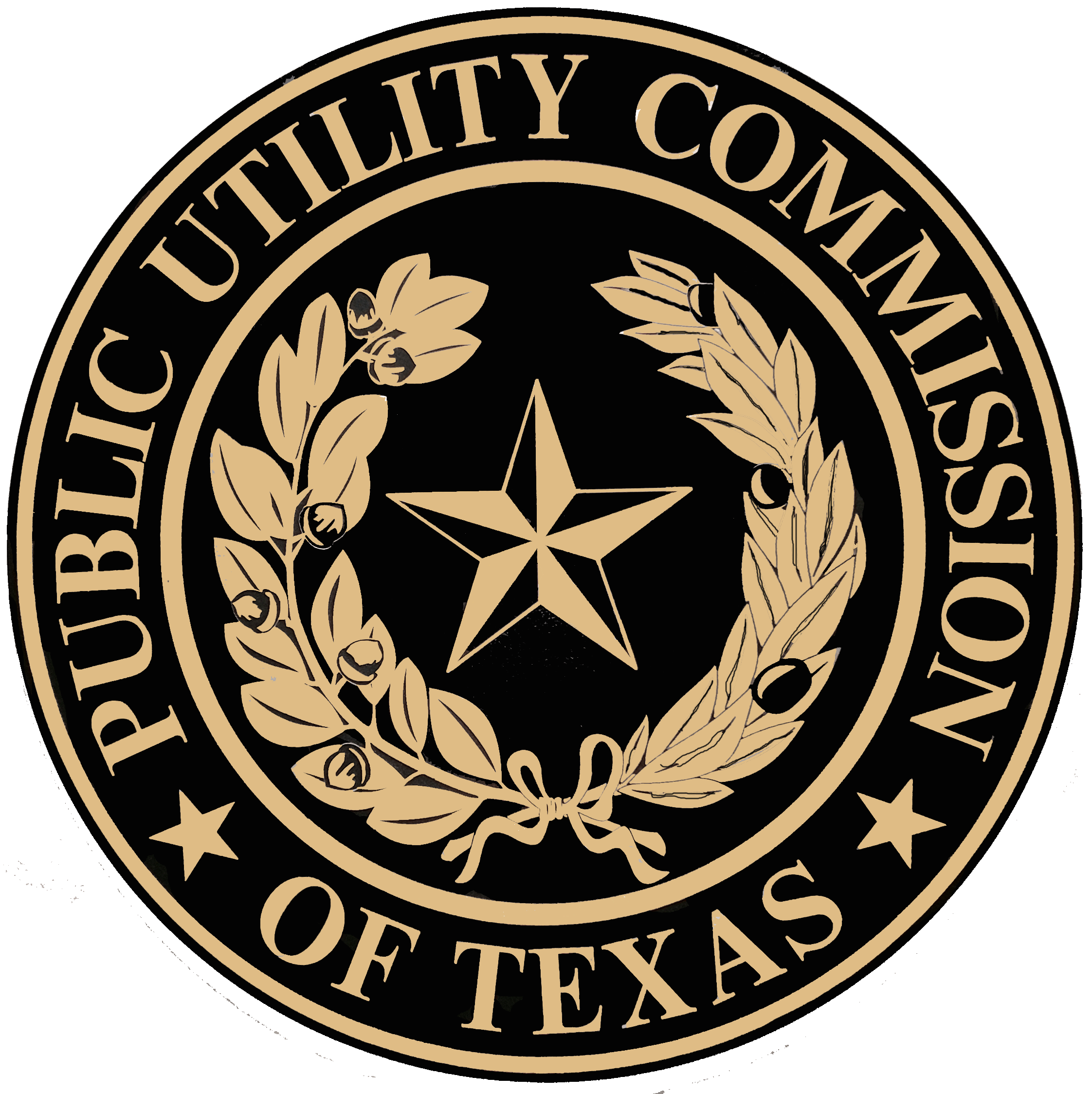 PUC of Texas Registered Broker seal